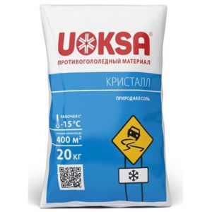 UOKSA КрИстал -15°C, 20 кг мешок